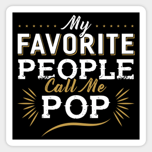 My Favorite People call me POP Sticker